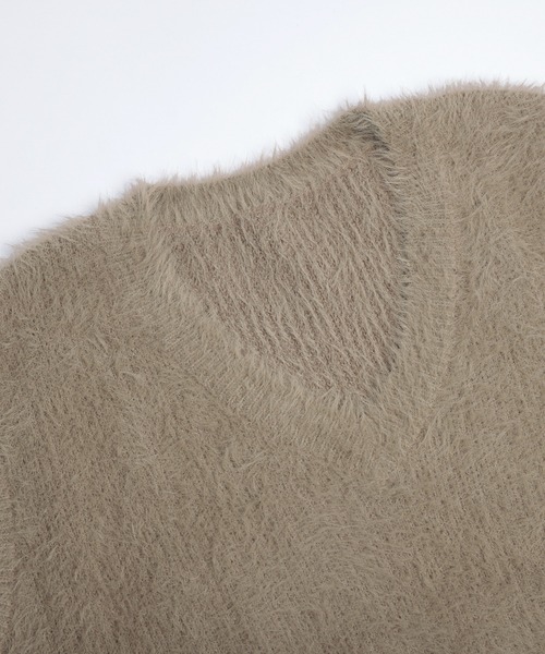 SUGAR BISKET（シュガービスケット）の「ファーニットベスト（ベスト・レディース・ブラウン/ホワイト/ブラック・フリー）」の16枚目の写真