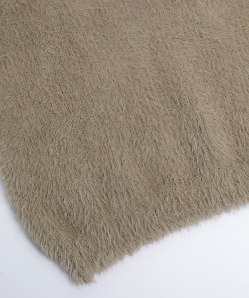 SUGAR BISKET（シュガービスケット）の「ファーニットベスト（ベスト・レディース・ブラウン/ホワイト/ブラック・フリー）」の19枚目の写真