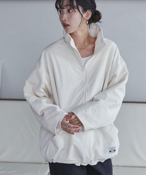 coen（コーエン）の「＜Parknik＞リバーシブルアノラック（WEB限定カラー）（ナイロンジャケット・レディース・ブラック/モカ/ナチュラル/ダークグリーン・FREE）」の5枚目の写真