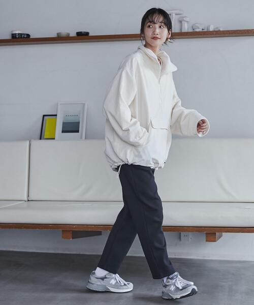 coen（コーエン）の「＜Parknik＞リバーシブルアノラック（WEB限定カラー）（ナイロンジャケット・レディース・ブラック/モカ/ナチュラル/ダークグリーン・FREE）」の8枚目の写真