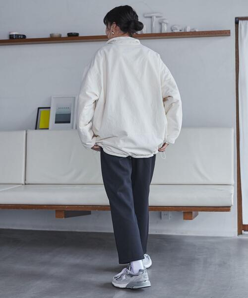 coen（コーエン）の「＜Parknik＞リバーシブルアノラック（WEB限定カラー）（ナイロンジャケット・レディース・ブラック/モカ/ナチュラル/ダークグリーン・FREE）」の10枚目の写真