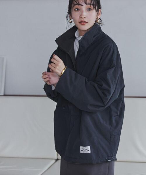coen（コーエン）の「＜Parknik＞リバーシブルアノラック（WEB限定カラー）（ナイロンジャケット・レディース・ブラック/モカ/ナチュラル/ダークグリーン・FREE）」の19枚目の写真