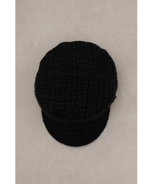 AZUL by moussy（アズールバイマウジー）の「ツイードキャスケット（キャスケット・レディース・アイボリー/ブラック/マルチ・FREE）」の20枚目の写真