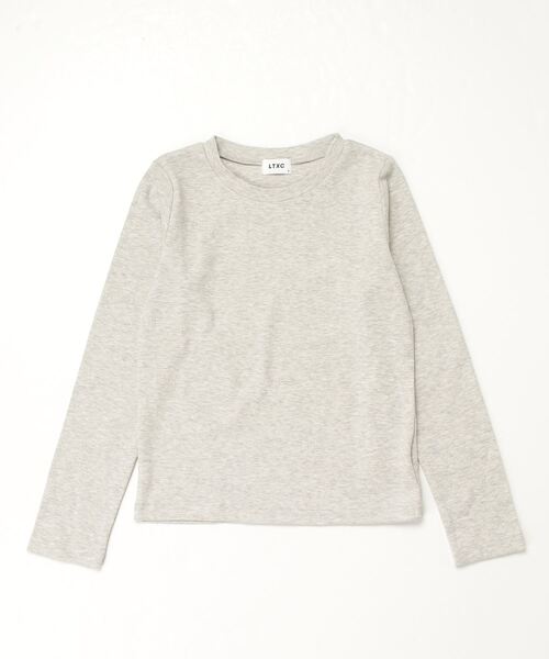 LOVETOXIC(ラブトキシック)の「【LTXC】インナー付裏起毛短丈パーカ(パーカー・キッズ・ブラック/オフホワイト/トップグレー・S/L/M/LL)」の21枚目の写真