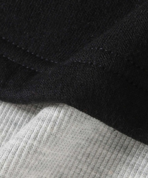 LOVETOXIC(ラブトキシック)の「【LTXC】インナー付裏起毛短丈パーカ(パーカー・キッズ・ブラック/オフホワイト/トップグレー・S/L/M/LL)」の18枚目の写真