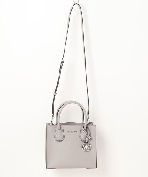 MICHAEL KORS(マイケルコース)の「MERCER クロスボディ ミディアム(ショルダーバッグ・レディース・グレー系・FREE)」の8枚目の写真