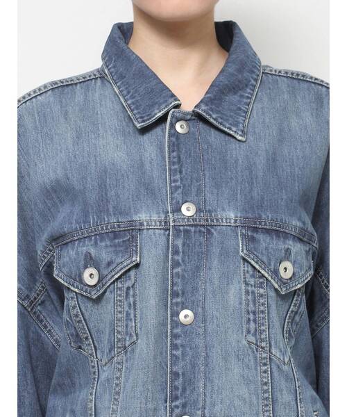 GYDA（ジェイダ）の「リバーシブル デニム BIG Gジャン（デニム