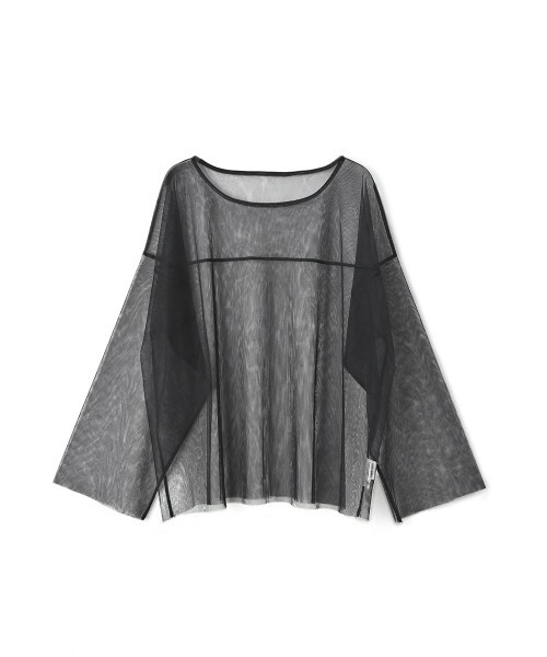 marjour(マージュール)の「SHEER MESH TOPS(Tシャツ/カットソー・レディース・ブラック/グレー・M)」の17枚目の写真