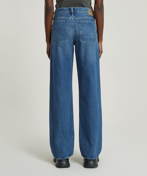 G-STAR(ジースター)の「JUDEE LOOSE JEANS/ヴィンテージライクワイドストレートジーンズ/L30(デニムパンツ・レディース・インディゴブルー・23inch/24inch/25inch/26inch/27inch)」の7枚目の写真
