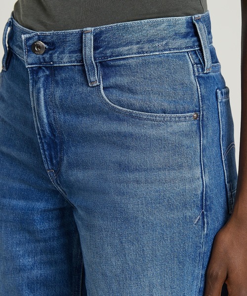 G-STAR(ジースター)の「JUDEE LOOSE JEANS/ヴィンテージライクワイドストレートジーンズ/L30(デニムパンツ・レディース・インディゴブルー・23inch/24inch/25inch/26inch/27inch)」の5枚目の写真