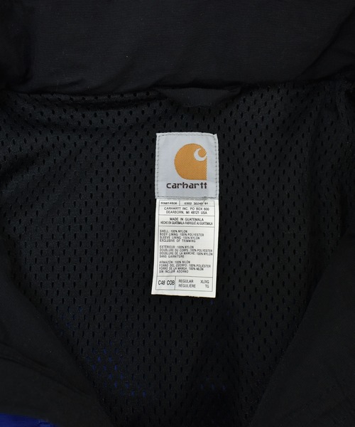 Carhartt（カーハート）の「【ヴィンテージ古着】Carhartt / カーハート ハードシェル フルジップナイロンジャケット マウンテンパーカー（ナイロンジャケット・メンズ・ブルー・X-LARGE）」の5枚目の写真