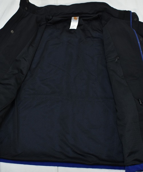 Carhartt（カーハート）の「【ヴィンテージ古着】Carhartt / カーハート ハードシェル フルジップナイロンジャケット マウンテンパーカー（ナイロンジャケット・メンズ・ブルー・X-LARGE）」の6枚目の写真