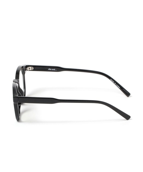 niko and...（ニコアンド）の「オリジナルボスリントン伊達メガネ（メガネ・レディース・ブラック/ライトイエロー/ブラウン・FREE）」の4枚目の写真