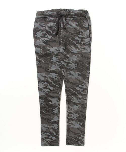 FUNALIVE(ファンアライブ)の「Fleece sweat skinny pants / 裏毛スウェットスキニーパンツ unisex(スウェットパンツ・メンズ・ネイビー/グレー系カモフラージュ/ストライプ/カーキ/ベージュ・L/M)」の19枚目の写真