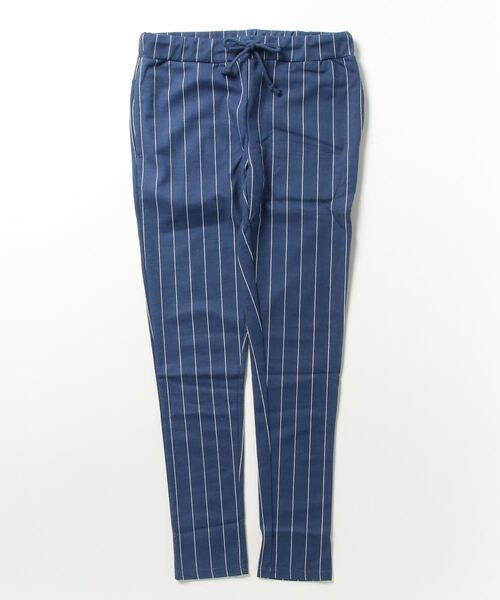 FUNALIVE(ファンアライブ)の「Fleece sweat skinny pants / 裏毛スウェットスキニーパンツ unisex(スウェットパンツ・メンズ・ネイビー/グレー系カモフラージュ/ストライプ/カーキ/ベージュ・L/M)」の20枚目の写真