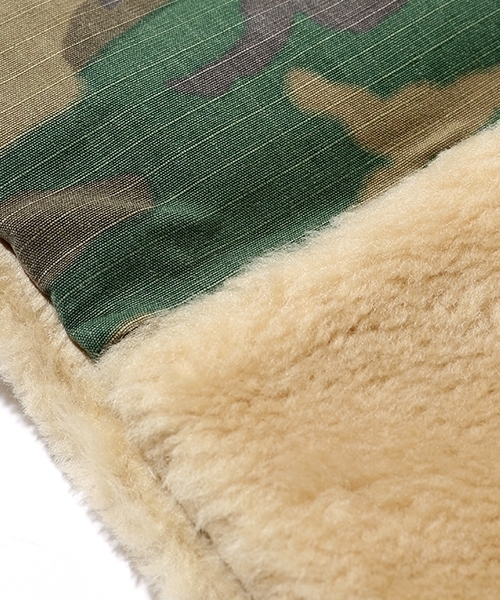 FREAK'S STORE（フリークスストア）の「LA ROCCA/ラロッカ　DOUBLE CLUTCH BAG クラッチバッグ（クラッチバッグ・レディース・キャメル/カモフラージュ・FREE）」の5枚目の写真