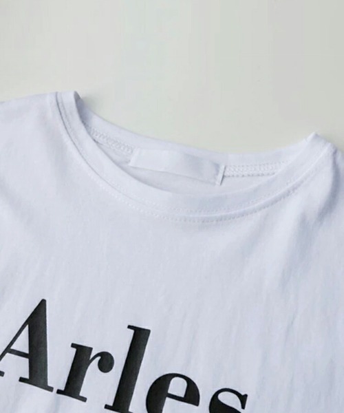 COCOMOMO(ココモモ)の「フレンチスリーブロゴTシャツ(Tシャツ/カットソー・レディース・ブラック/ホワイト/レッド・FREE)」の15枚目の写真