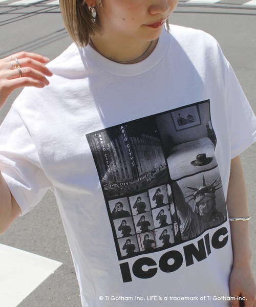 GOOD ROCK SPEED（グッドロックスピード）の「【GOOD ROCK SPEED】LIFE PICTURE COLLECTION Photo Tee（Tシャツ/カットソー・レディース・ホワイト・F）」の3枚目の写真