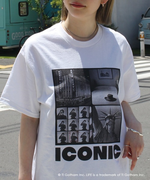 GOOD ROCK SPEED（グッドロックスピード）の「【GOOD ROCK SPEED】LIFE PICTURE COLLECTION Photo Tee（Tシャツ/カットソー・レディース・ホワイト・F）」の6枚目の写真