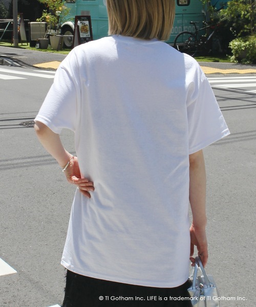 GOOD ROCK SPEED（グッドロックスピード）の「【GOOD ROCK SPEED】LIFE PICTURE COLLECTION Photo Tee（Tシャツ/カットソー・レディース・ホワイト・F）」の9枚目の写真