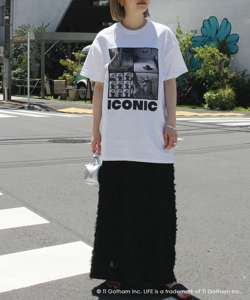 GOOD ROCK SPEED（グッドロックスピード）の「【GOOD ROCK SPEED】LIFE PICTURE COLLECTION Photo Tee（Tシャツ/カットソー・レディース・ホワイト・F）」の10枚目の写真