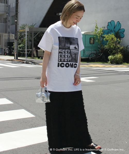 GOOD ROCK SPEED（グッドロックスピード）の「【GOOD ROCK SPEED】LIFE PICTURE COLLECTION Photo Tee（Tシャツ/カットソー・レディース・ホワイト・F）」の12枚目の写真