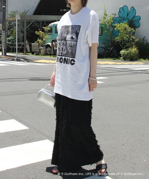 GOOD ROCK SPEED（グッドロックスピード）の「【GOOD ROCK SPEED】LIFE PICTURE COLLECTION Photo Tee（Tシャツ/カットソー・レディース・ホワイト・F）」の13枚目の写真