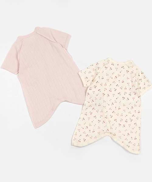 petit main（プティマイン）の「【オーガニック】コンビ肌着（その他・キッズ・ライトブルー/ライトピンク/ライトグリーン/アイボリー・50-70cm）」の12枚目の写真
