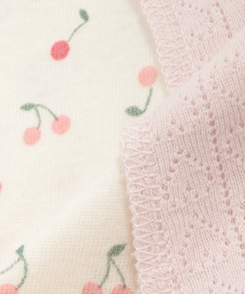 petit main（プティマイン）の「【オーガニック】コンビ肌着（その他・キッズ・ライトブルー/ライトピンク/ライトグリーン/アイボリー・50-70cm）」の11枚目の写真