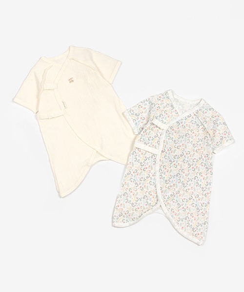 petit main（プティマイン）の「【オーガニック】コンビ肌着（その他・キッズ・ライトブルー/ライトピンク/ライトグリーン/アイボリー・50-70cm）」の21枚目の写真