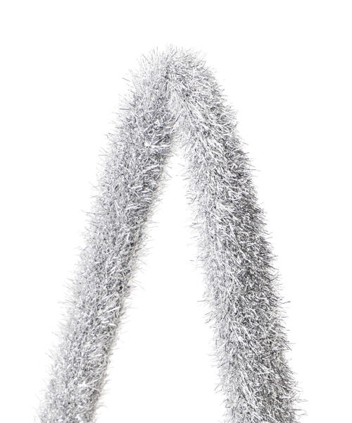 N.（N. Natural Beauty Basic）（エヌエヌナチュラルビューティーベーシック）の「◆ラメニットバッグ（トートバッグ・レディース・ブラック/シルバー・ﾌﾘ-）」の11枚目の写真