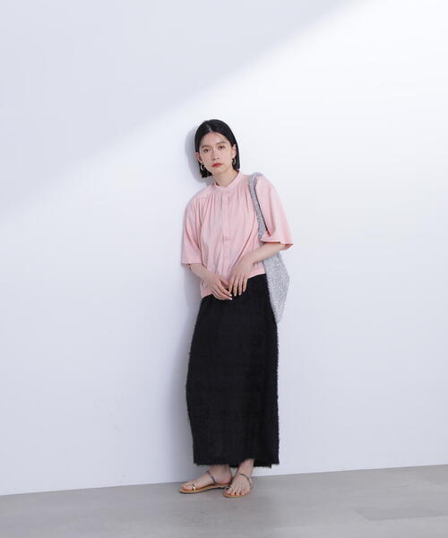 N.（N. Natural Beauty Basic）（エヌエヌナチュラルビューティーベーシック）の「◆ラメニットバッグ（トートバッグ・レディース・ブラック/シルバー・ﾌﾘ-）」の17枚目の写真