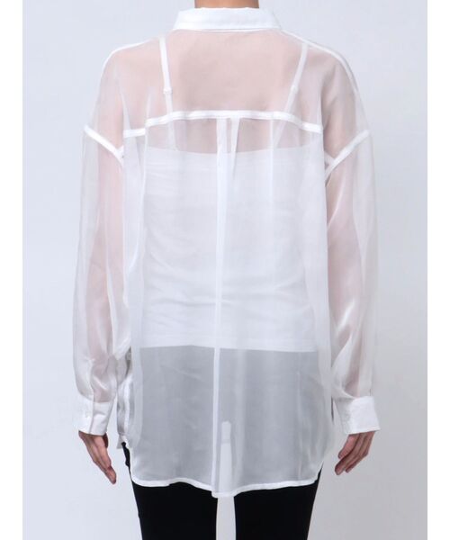 【セール】オーバーシアーシャツ(シャツ/ブラウス)|GYDA(ジェイダ) 【セール】オーバーシアーシャツ(シャツ/ブラウス)|GYDA(ジェイダ)