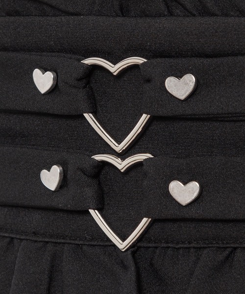ハートいっぱいデザインスカート（スカート）｜DearMyLove（ディアマイラブ）