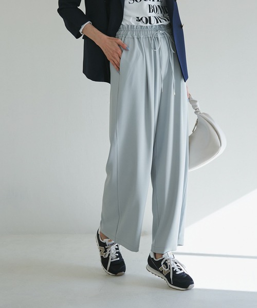 ROPE' PICNIC（ロペピクニック）の「ジョグイージーワイドパンツ（その他パンツ・レディース・ベージュ系その他/ピンク/ネイビー/サックスブルー・38/36/40）」の18枚目の写真