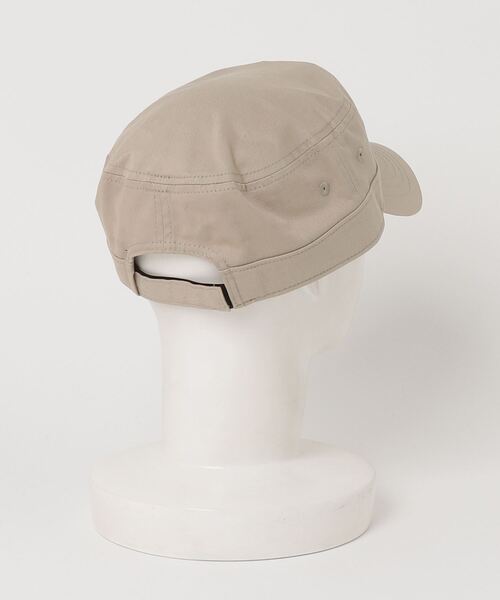 FILA（フィラ）の「【FILA/フィラ】オーガニックコットンツイル ワークキャップ（キャップ・メンズ・ベージュ/ネイビー/ブラック・FREE）」の4枚目の写真