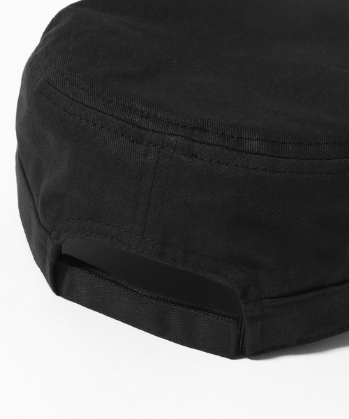 FILA（フィラ）の「【FILA/フィラ】オーガニックコットンツイル ワークキャップ（キャップ・メンズ・ベージュ/ネイビー/ブラック・FREE）」の8枚目の写真