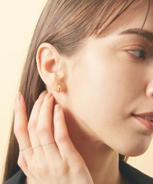 PAS TIERRA WG10Kチェーンピアス PAS TIERRA WG10Kチェーンピアス シルバー チェーンピアス