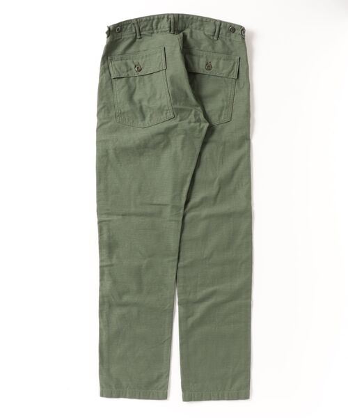 orSlow（オアスロウ）の「Orslow / オアスロウ：US SLIM FIT FATIGUE PANTS：01-5032-16[STD]（カーゴパンツ・メンズ・グリーン・2）」の2枚目の写真