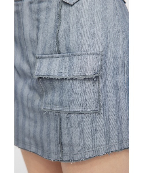 LAGUA GEM（ラグアジェム）の「CUT OFF ミニスコート（スカート・レディース・グレー/ピンク・X-SMALL/SMALL/MEDIUM）」の22枚目の写真