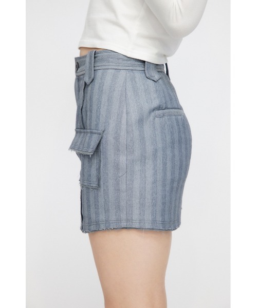 LAGUA GEM（ラグアジェム）の「CUT OFF ミニスコート（スカート・レディース・グレー/ピンク・X-SMALL/SMALL/MEDIUM）」の19枚目の写真