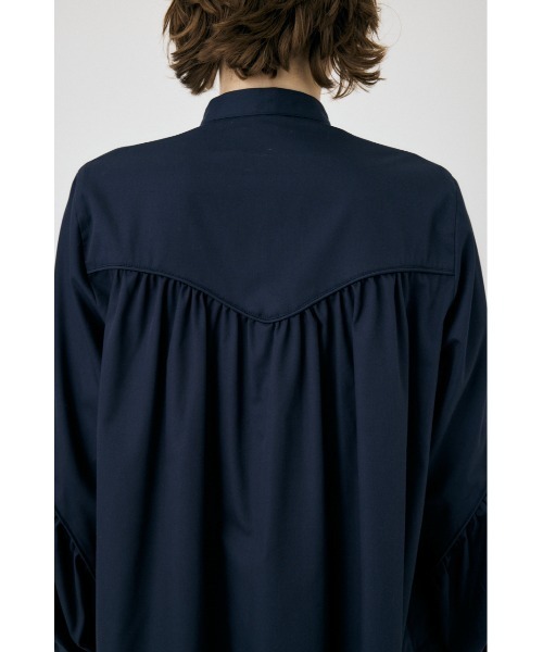 MOUSSY(マウジー)の「WESTERN SHIRT ミニワンピース(ワンピース・レディース・オフホワイト/ダークネイビー/ベージュ・1/2)」の13枚目の写真