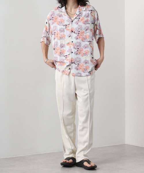 Jungle Storm（ジャングルストーム）の「JUNGLESTORM レーヨン和柄半袖シャツ（シャツ/ブラウス・メンズ・F/A/E/D/C/B・L/LL/M）」の18枚目の写真