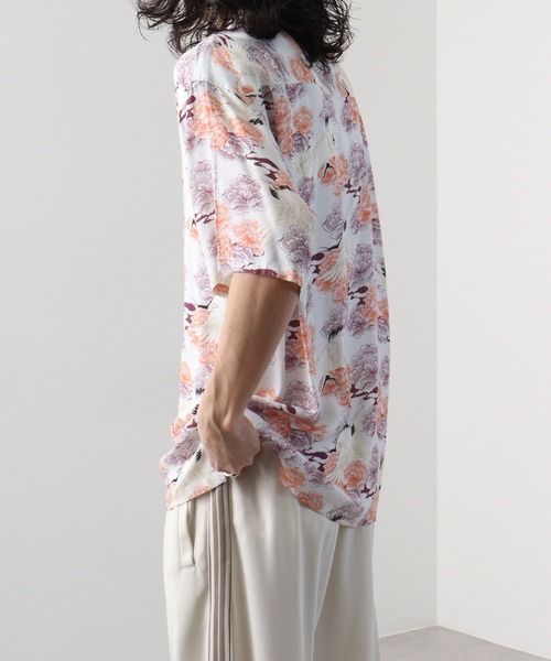 Jungle Storm（ジャングルストーム）の「JUNGLESTORM レーヨン和柄半袖シャツ（シャツ/ブラウス・メンズ・F/A/E/D/C/B・L/LL/M）」の17枚目の写真