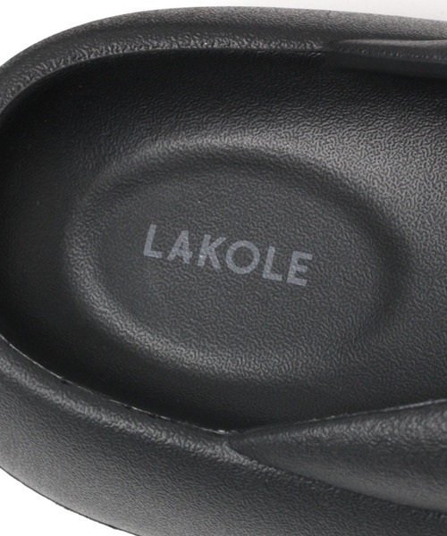 LAKOLE（ラコレ）の「ボリュームEVAトングサンダル / 106291（サンダル・レディース・ブラック/ベージュ・SMALL/MEDIUM/LARGE）」の10枚目の写真