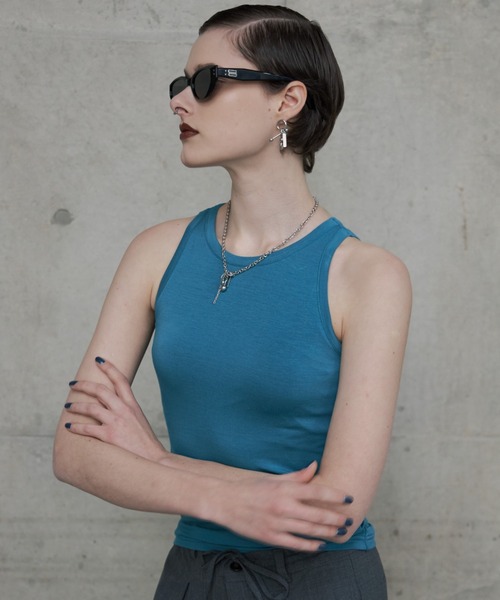josemoon タンクトップ JOSE MOON タンクトップ ノースリーブ RIB TANK TOP/リブタンク
