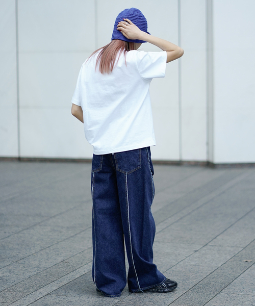 Calvin Klein(カルバン・クライン)の「【Calvin Klein / カルバン クライン】 SS STANDARD LOGO TEE(Tシャツ/カットソー・レディース・ホワイト/パープル/ブラック・MEDIUM)」の12枚目の写真