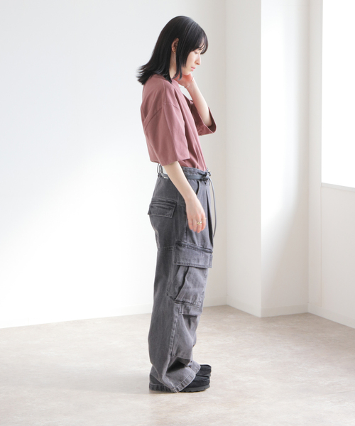 Calvin Klein(カルバン・クライン)の「【Calvin Klein / カルバン クライン】 SS STANDARD LOGO TEE(Tシャツ/カットソー・レディース・ホワイト/パープル/ブラック・MEDIUM)」の15枚目の写真