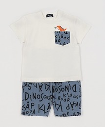 kladskap（クレードスコープ）の「恐竜半袖Tシャツセットアップ（Tシャツ/カットソー・キッズ）」