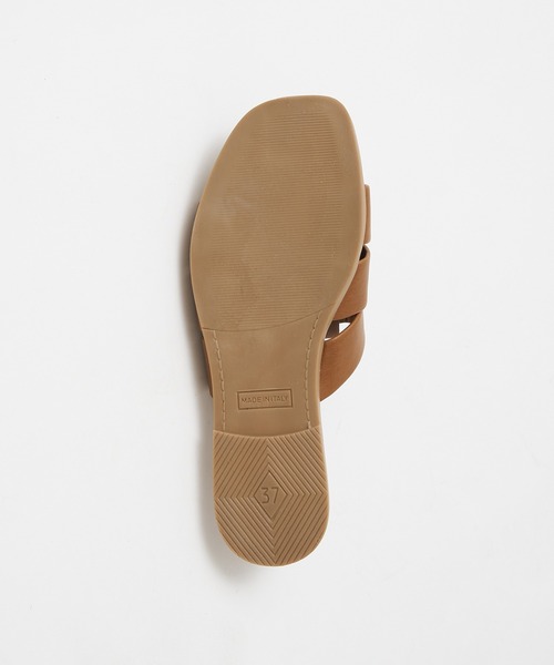 collex（コレックス）の「【CALIDAD ITALIA】 メッシュサンダル（サンダル・レディース・ブラウン系その他/ブラック・37/38）」の9枚目の写真